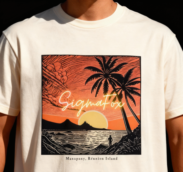 T-shirt “Manapany – Sunset Edition”