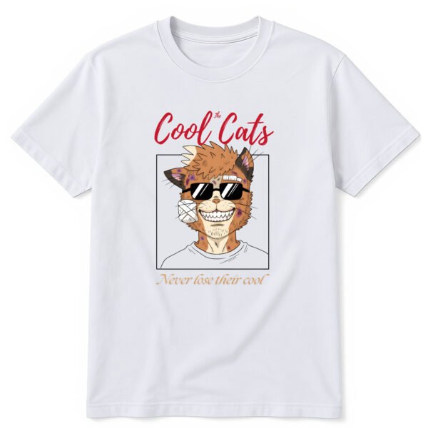 T-shirt “The Cool Cats – Never Lose Their Cool”