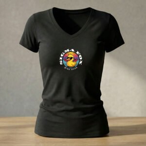 T-shirt Femme “Quack Attack Old School”