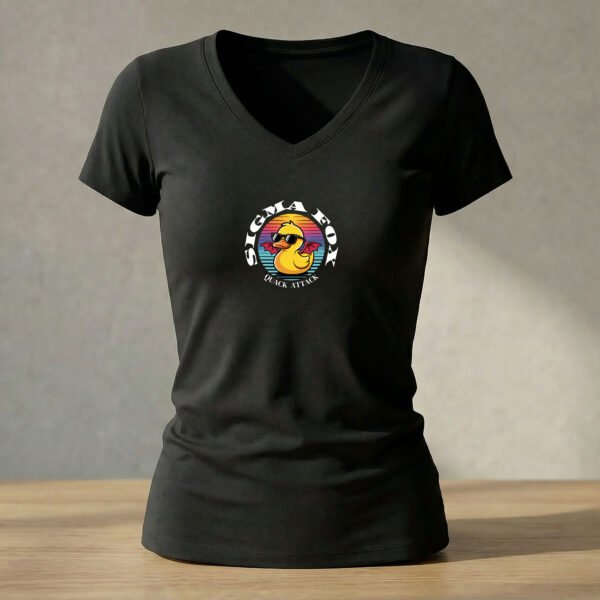 T-shirt Femme “Quack Attack Old School”