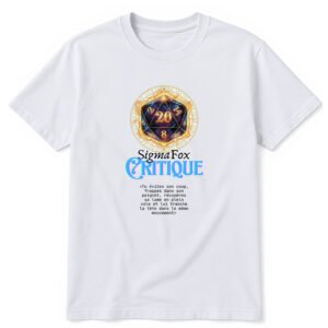 T-shirt "Critique"