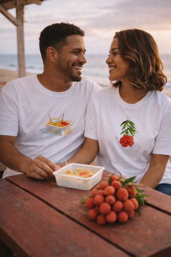 T-shirt « letchi » – Hippolyte × Sigma Fox