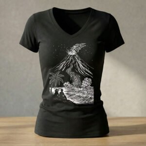 VolcanFemmeSite T-shirt Femme « Volcan » – CJTK × Sigma Fox