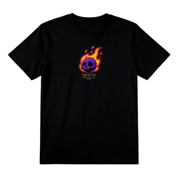 front T-shirt « Skull Flame » Sigma Fox
