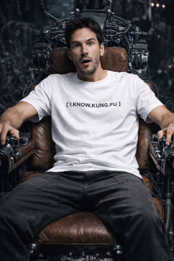 rt T-shirt « I Know Kung Fu » – Geek Is The New Black