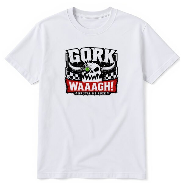 Gork_White T-shirt « GORK » – Geek Is The New Black